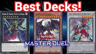 Best Decks To Climb in Master Duel  December 2024 Best Decks Tier List [upl. by Dallis]