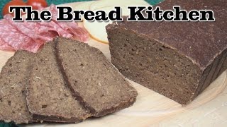 German Pumpernickel Recipe in The Bread Kitchen [upl. by Suravaj275]