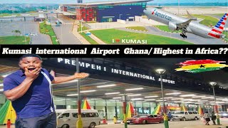 Nigerian Guy inside Kumasi International Airport Ghana🇬🇭I’m Shocked😳 Highest in AfricaLet’s Review [upl. by Rexferd]