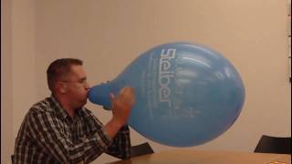 b2p 18quot balloon  blue Everts Steiber [upl. by Aieki]