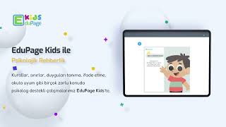 EduPage Kids İle Psikolojik Rehberlik  EduPage Kids [upl. by Ahsiekim]