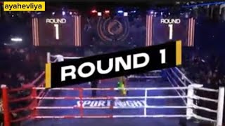 NYONG NELSON VS YAHYA MENANG TKO BRUTAL boxing [upl. by Elaynad]