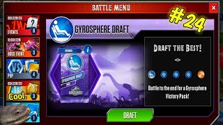 Gyrosphere Draft Unlocked Jurassic world the game Ep24 [upl. by Gui]