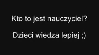 Kto to jest nauczyciel Dzieci wiedzą lepiej [upl. by Malinowski196]