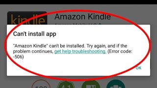 How to fix Cant install appError code506 in Google play store [upl. by Nimajeb]