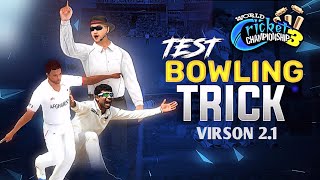 How to take wickets in wcc3 test matchWcc3 bowling tricks [upl. by Accemahs149]