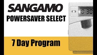 Sangamo Powersaver Select PSS  7 Day Programming Example [upl. by Engedus]