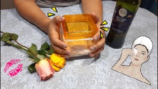 DESMAQUILLANTE CASERO de ACEITE DE OLIVA y AGUA DE ROSAS ¡¡SUPER FÁCIL y EFICAZ 🌹 💄Esthela Tips [upl. by Marciano]