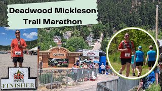 Deadwood Marathon on the George Mickelson Trail plus packet pick up to complete South Dakota [upl. by Iain407]