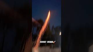 Diwali Dhamaka with Rocket Fireworks🚀Sky Full of Sparks✨diwali rocket spark light shortsfeed [upl. by Hanah]