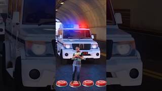 Jumping button to train police car ambulance amp taxi vfx magic video ll shortsfeed shortvideo [upl. by Faxen]