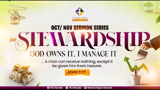 STEWARDSHIP IN THE CHURCH AND FAMILY PT2  SUNDAY 1ST SERVICE  DR ROBERT ASWANI  10112024 [upl. by Atnohsal]