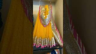 gota patti work design trending lehengaa fashiondesigner viralvideo ytshorts [upl. by Colette]