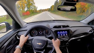 2021 Chevrolet Trailblazer LT AWD  POV Review [upl. by Adirem]