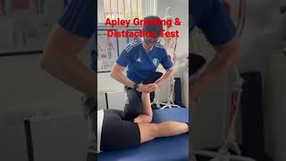 Apley Grinding amp Distraction Test Uncover Knee Injuries in Under a Minute [upl. by Gen]