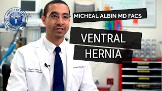 Ventral Hernia Causes Symptoms Diagnosis amp Treatment Explained by Michael Albin MD FACS [upl. by Blase]