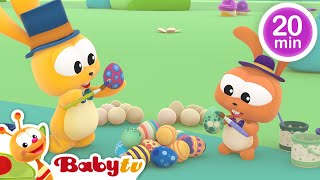 De Paashaas 🐰 🥚  meer kinderliedjes en kinderrijmpjes  Liedjes amp Rijmpjes 🎵 BabyTVNL [upl. by Asenaj]