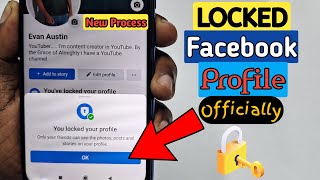 How to Lock Facebook Profile Officially in 2024 [upl. by Sluiter660]