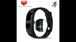 Mrtech IP67 Waterproof OLED Heart Rate Monitor Smart Fitness Tracker [upl. by Ernestine16]