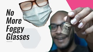 Anti fog for glasses Really Works OP Glass review [upl. by Teloiv]