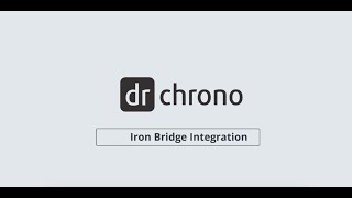 Training DrChrono Charts and Clinical Notes  Iron Bridge Immunization Registry [upl. by Suinuj]