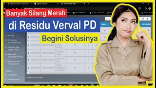 Banyak Silang Merah di Residu Verval PD Begini Solusinya [upl. by Anilec]