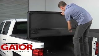 How to Install Gator TriFold Pro Tonneau Cover at GatorCoverscom [upl. by Cia]