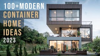 Top 100 Unique Container Home Design Ideas for 2023 [upl. by Dobbins]