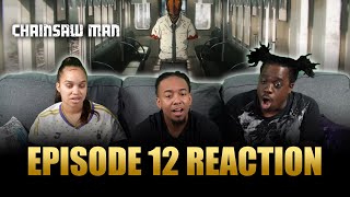 Katana vs Chainsaw  Chainsawman Ep 12 Reaction [upl. by Ayotol419]