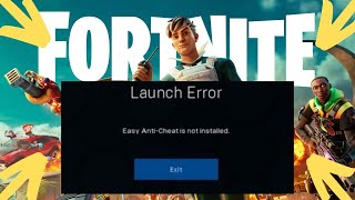 How To Install Easy Anti Cheat In Fortnite [upl. by Thekla]