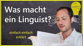 Was macht ein Linguist [upl. by Assetnoc]