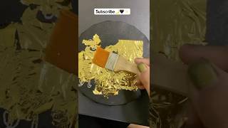 Gold leaf Calligraphy gone wrong💔art calligraphyshortsfeed shortvideo youtubeshortsforyoufyp [upl. by Tra]