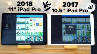 11quot iPad Pro vs 105quot iPad Pro Performance Comparison [upl. by Ynoyrb]