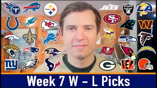 A Super Bowl Rematch Isnt Even the Best Game  NFL Week 7 WinLoss Picks [upl. by Celina]