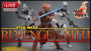 Hot Toys News Revenge of the Sith DO OR DO NOT Plo Koon amp Commander Wolffe 16 Scale Figure Preview [upl. by Straus821]