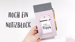 Noch ein Notizbuch  Notizblock selber machen [upl. by Eveneg]