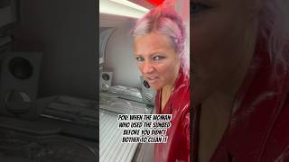 When the sunbed is dirty before you’re about to use it sunbed viralvideo contentcreator [upl. by Odelia]