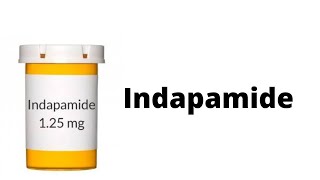 Indapamide [upl. by Anilorac]