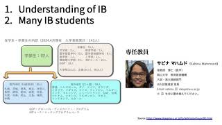 Dental School Video message from IB Student Okayama University [upl. by Sitoiganap]