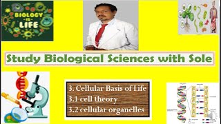 chapter 3 part I Cellular Basis of Life Cell Theory and Cellular Organelles [upl. by Sang]