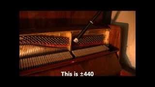 From ±440 hz to ±432 hz BachBusoni Arjen Seinen Piano [upl. by Patric]