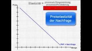 BWL  Preiselastizität der Nachfrage [upl. by Analihp]