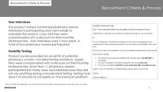 McKesson Pharmacy Reimbursement Dashboard Case Study [upl. by Ylrebmi]