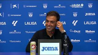 Rueda de prensa CD Leganés vs SD Huesca [upl. by Dimitri]