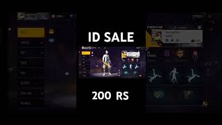 Id sale only 200rs freefire gaming 🥰👿 [upl. by Stearn]