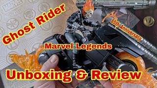 Ghost Rider Danny Katch Marvel Legends Action Figure 85th Anniversary Unboxing amp Review [upl. by Kirchner]