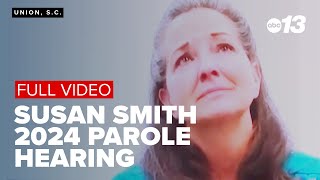 Susan Smith 2024 parole hearing FULL VIDEO [upl. by Luanne248]