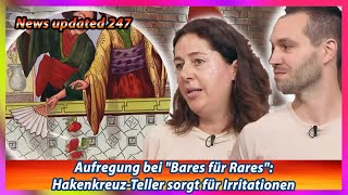 Aufregung bei Bares für Rares Hakenkreuz Teller sorgt für Irritationen [upl. by Anelis]