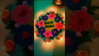 Happy Diwali all yt family members ✨🪔 happydiwali happydiwalirangoli rangoli anvimehndiart70 [upl. by Aytida]