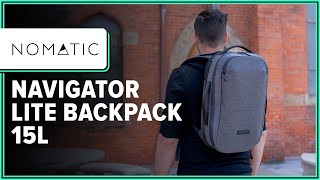 NOMATIC Navigator Lite Backpack 15L Review 2 Weeks of Use [upl. by Menken]